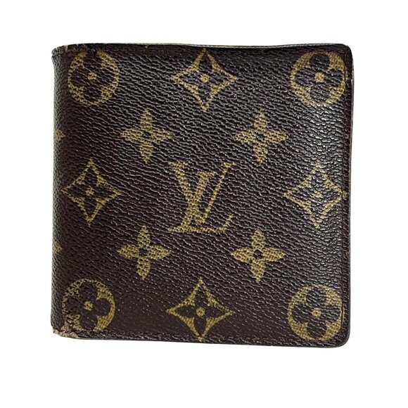 LOUIS VUITTON Porte Billets Cartes Credit Monnaie M61665 Monogram CA0072 - Picture 1 of 6